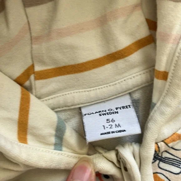 🌟 3 for $12 • Cozy baby One Piece Set - Green, Blue, White - Picture 6 of 8